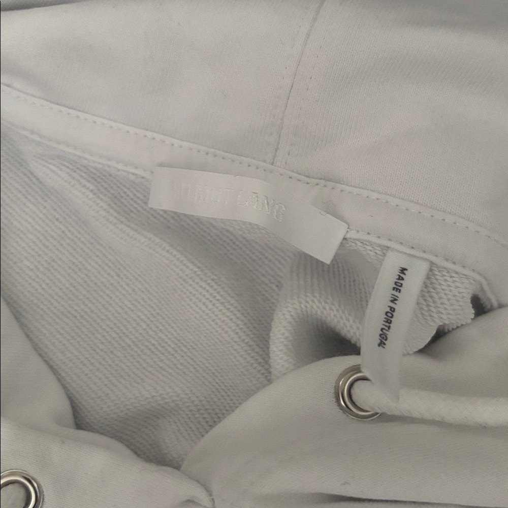 Helmut Lang Classic White Pullover - Picture 8 of 8